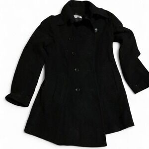 Barney's cashmere wool‎ blend peacoat
